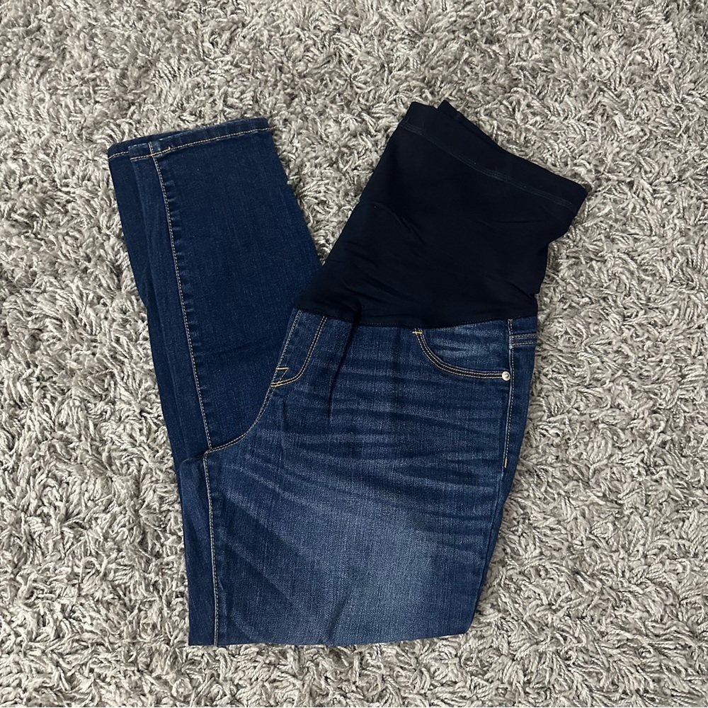 Liz Lange Maternity Ankle Skinny Jeans Size Medium